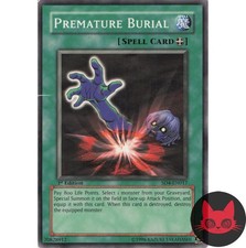 Yugioh Vorzeitiges Begräbnis SD4-DE017 Common 1. Auflage LP