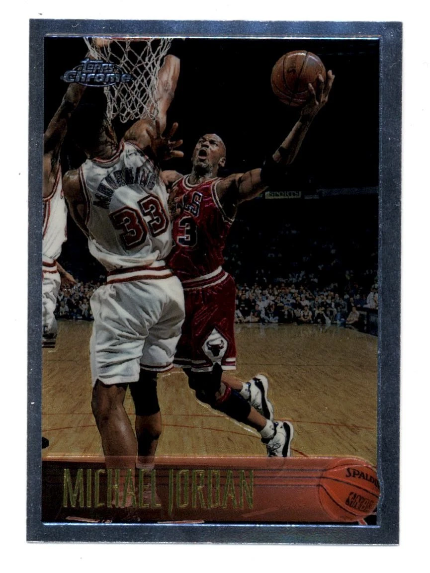 1996-97 Topps Chrome - Michael Jordan #139 for sale | eBay