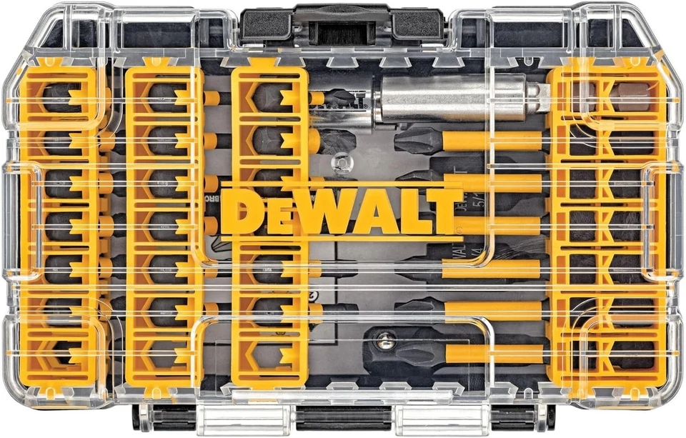 Comprehensive 40-Piece FlexTorq Screw Driving Set - Clear Storage & Secure Latch - Image 4 of 4