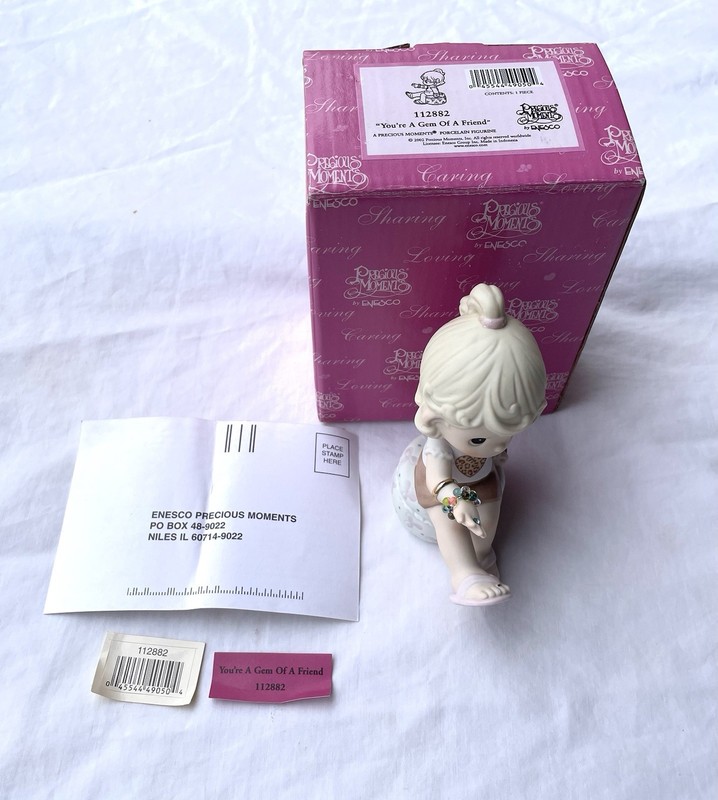 PRECIOUS MOMENTS “You’re a Gem of a Friend” Figurine with Box