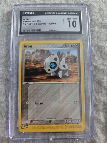 Aron graded CGC 10 for sale on eBay