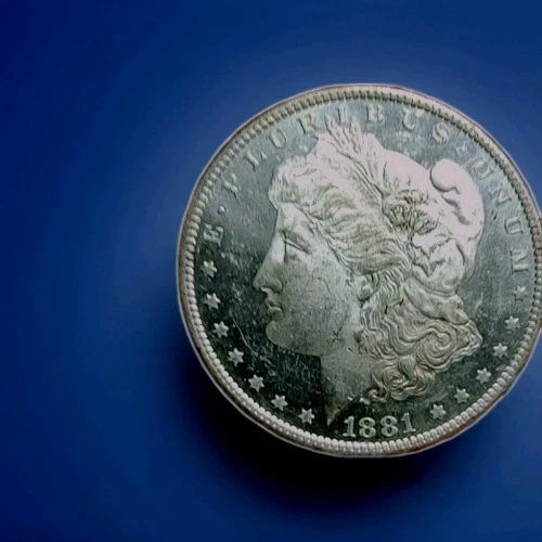 1881 O Morgan Dollar BU Deep Mirror Proof-like