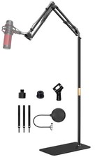 Microphone Floor Stand for Blue Yeti, Nano, Snowball, HyperX,Razer,Logitech U...