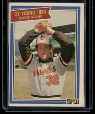 1981 Donruss #591 Steve Stone