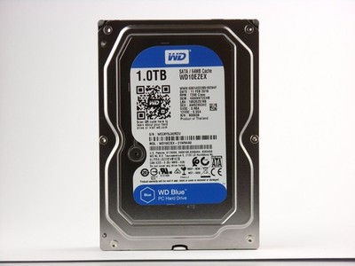 Festplatte WD Blue 1TB WD10EZEX SATA 3,5'' HDD 7200rpm SMART geprüft 
