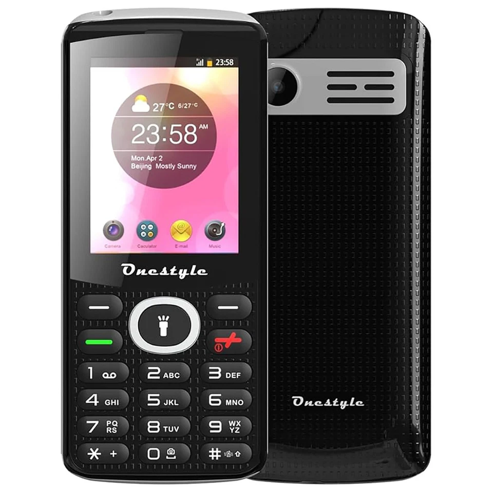 Onestyle B10 2G Tastenhandy - 64 MB Schwarz "Gratis Versand"