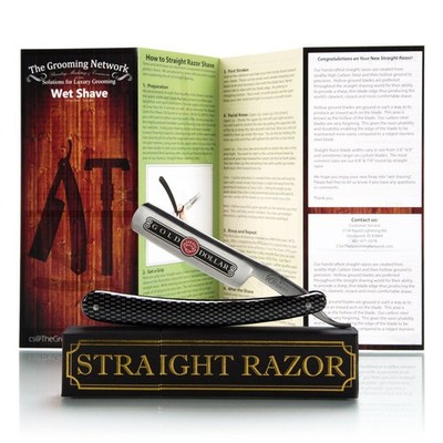 Gold Dollar   Blunt Not Sharp, Straight Razor 1 Count (Pack of 1), Black