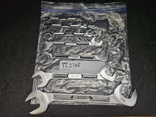 Snap On Vs Series Sae 7 Pc Chrome Forway Angled Head Open End Wrench Set Snap On Vs Series Sae 7 Pc Chrome Forway Angled Head Open End Wrench Set