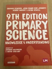 9th Edition Primary Science Knowledge and Understanding Paperback Book