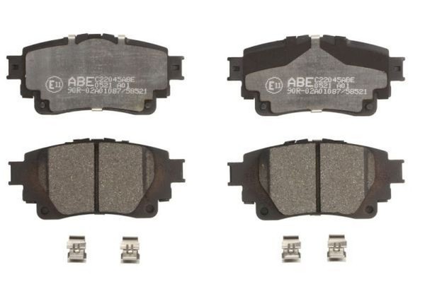 Bremsbelagsatz Scheibenbremse Hinterachse FüR Toyota Lexus Suzuki RAV 4 V VAN-image