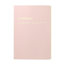 Delfonics Rollbahn Note Scuola Notebook: 5-3/4 in. x 8-1/4 in. Light Pink  A5