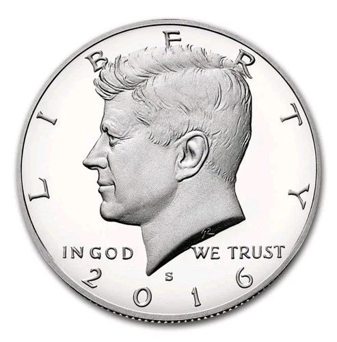 2016-S SILVER PROOF KENNEDY HALF - 90% SILVER