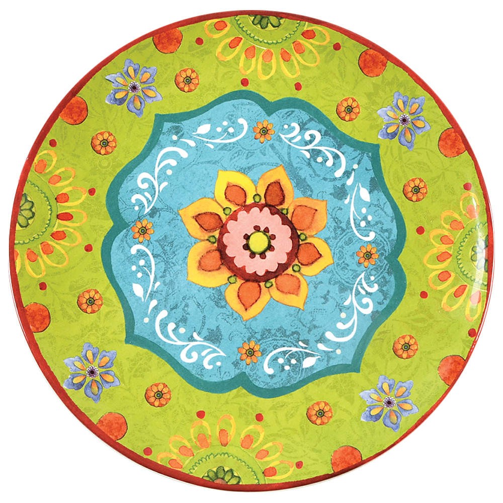 Certified International Tunisian Sunset Dinner Plate 10891558