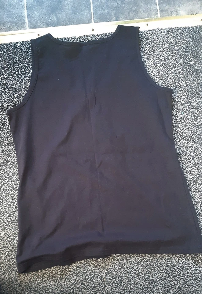 Black vest Top Rude Sweary Size XXL You think I'm a B*tch - Image 2 of 3