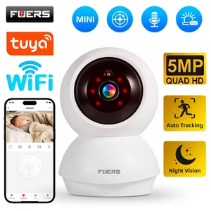 4K 8MP IP Camera Tuya Smart Home Indoor WiFi Wireless Surveillance Camera Automa