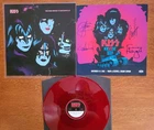 KISS Kruise VI SIGNED LP FULLY AUTOGRAPHED INSERT Gene Simmons Paul Stanley NM