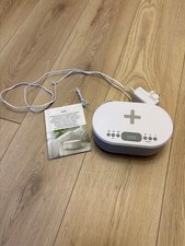 i-box Dawn Bedside Alarm Clock Wireless Charging Bluetooth Speaker White