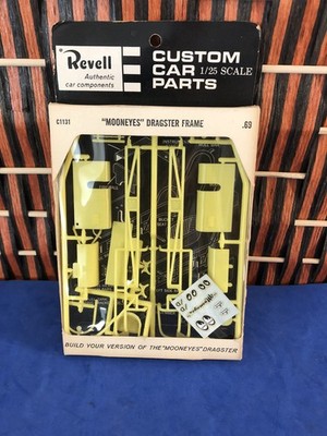 Vintage Revell 1/25 Custom Car Parts  moon eyes  Dragster Frame #C1131 Mib