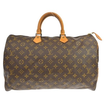 BUYIT03 LOUIS VUITTON MONOGRAM SPEEDY 40 DUFFLE HANDBAG M41522 MB1910 YQ07787
