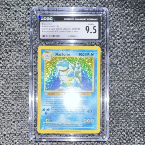 New ListingPokémon TCG Blastoise 003/034 Holo CGC 9.5