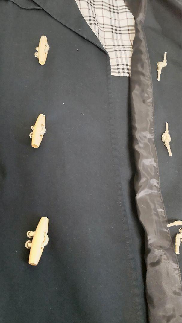 BURBERRY BLACK LABEL Wooden Toggle Spring Coat/Trench Coat