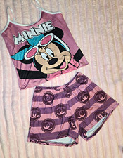 Women s Purple 2-Piece Set Cami Top Printed Shorts