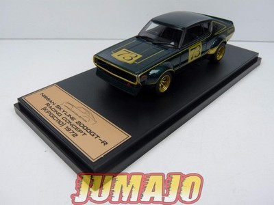 JPL801 1/43 HACHETTE Japon : NISSAN Skyline 2000GT-R Racing Concept CADEAU 1972