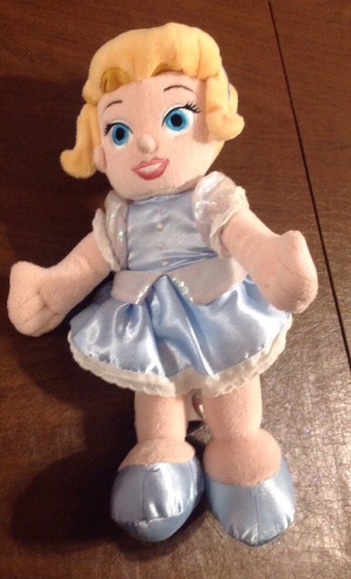 Disney Princess Little Cinderella Plush Doll Fairy Tales Theme Parks Princess | eBay
