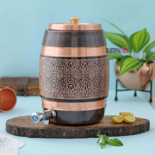 5 Litre Copper Water Dispenser Water Jug Dispenser Water Dispenser Countertop Dr - Picture 6 of 8