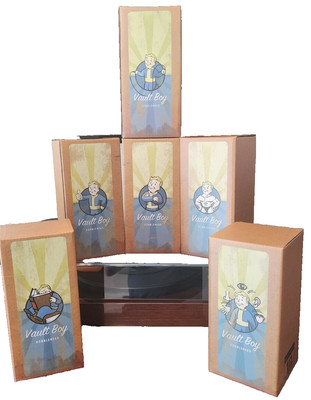 RARE Fallout Vault Boy Bobblehead Fallout  Commemorative Exclusive HTF LOT of 6