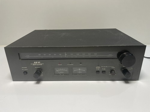 AKAI AT-2400 Stereo Radio AM/FM Tuner Schwarz