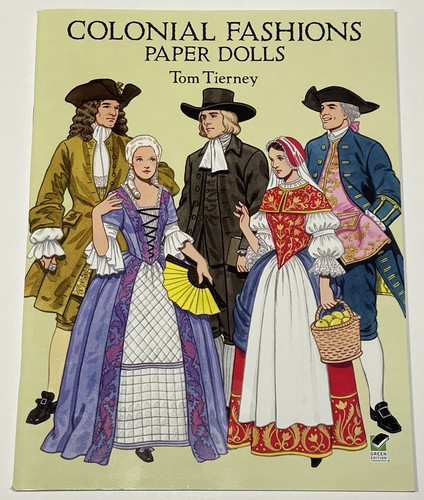 Muñecas de papel Colonial Fashions 1994 - Tom Tierney - Imagen 1 de 5