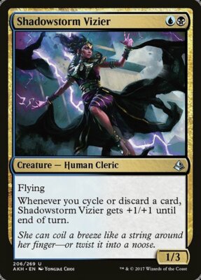 Shadowstorm Vizier - Amonkhet - Magic: The Gathering MTG