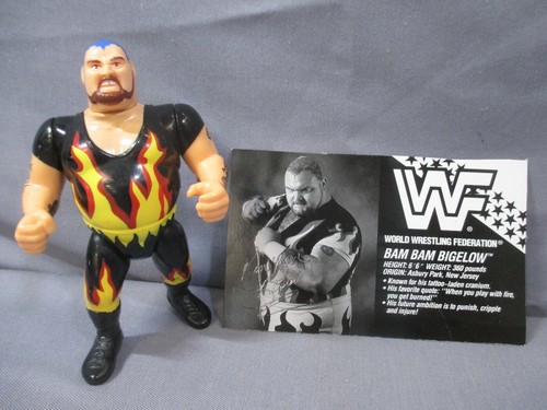 WWF Wrestling BAM BAM BIGELOW 5 Action Figure Seri...