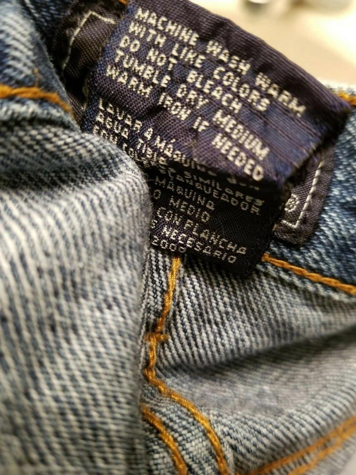 Pantalones cortos de jean azul Basic Editions para hombre talla 36 Foto 3 de 4