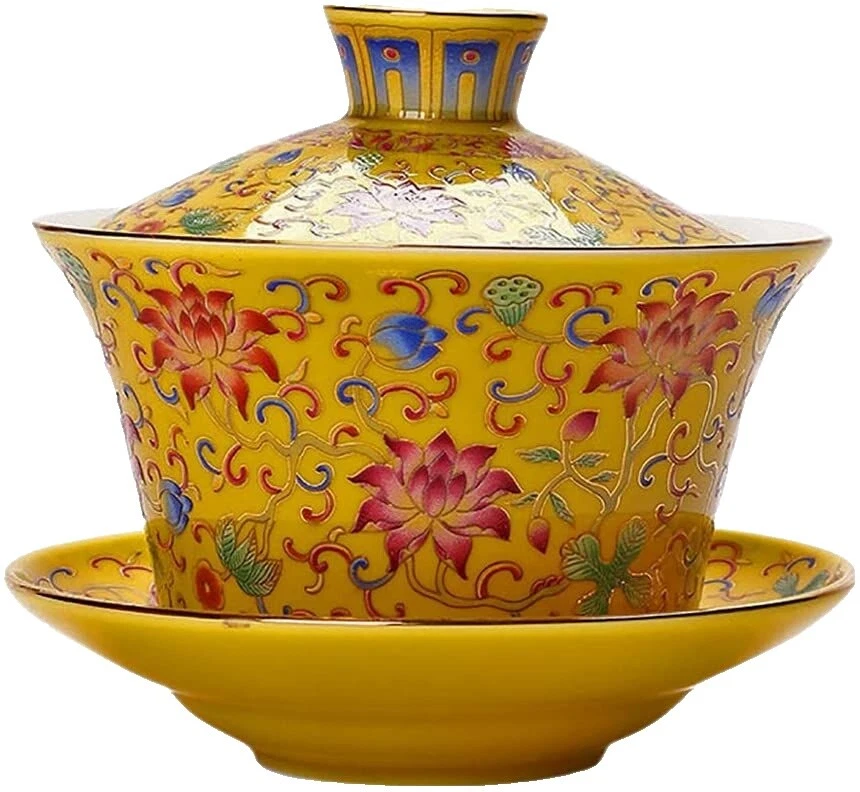 Juegos de Servicio de Cena Floral de esmalte