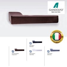 Coppia maniglie maniglia per porte interne mod. SPEZIA ottone design slanciato
