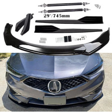 Front Rear Bumper Lip Spoiler Splitter Body Kit Side Skirt For Acura Integra