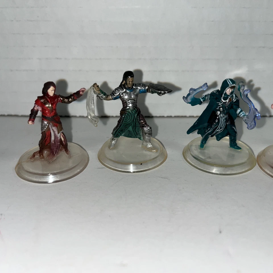 Lote Mixto Miniatura Magos de la Costa Heroscape - D&D Mago Guerrero Héroe Foto 2 de 3