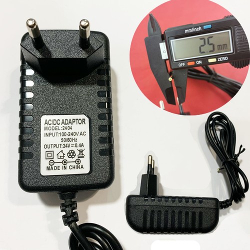 24V 0.4A 400mA Chargeur AC 100-240V À DC 24V 0.4A Adaptateur alimentation - Imagen 2 de 5