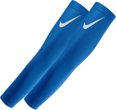 Nike - Pro Adult Dri-FIT 3.0 Arm Shiver, Royal Blue, Adult Small/Medium