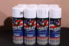Aervoe S193 Semi-Gloss White Zynolyte Enamel Spray Paint 16 oz. Cans - 12-Pack
