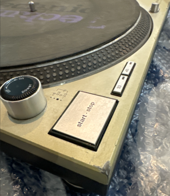Technics SL-1200 MK3D Silver Set of 2 Direct Drive DJ Turntable