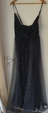 Faeriesty Sequin Prom Dress Worn Once - Black - XL