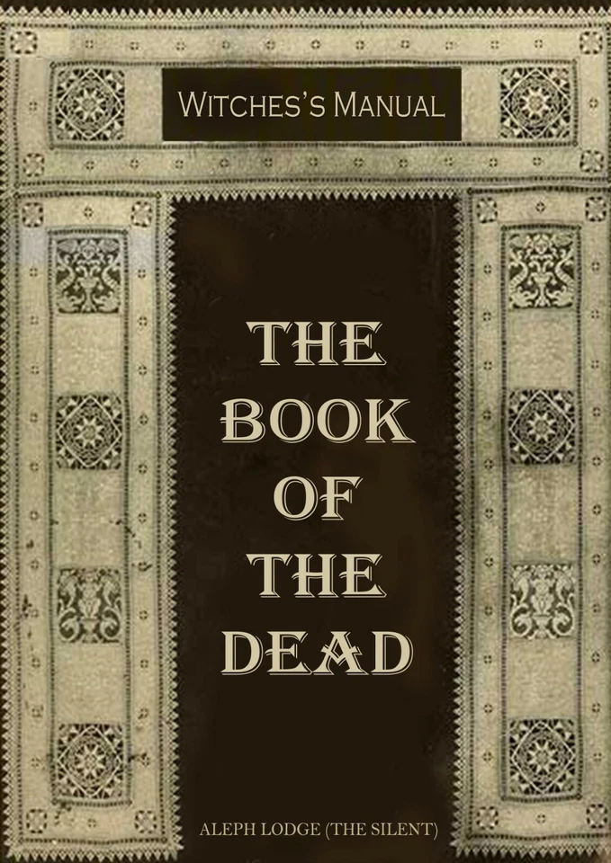 Antique Book Occult Black Magic Esoteric Witch Witchcraft Manual Dead Manuscript - Image 2 of 4