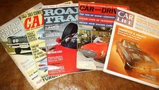 1962 Automobile Magazines 5 vol Buick Chevrolet Olds Pontiac Mercury Studebaker