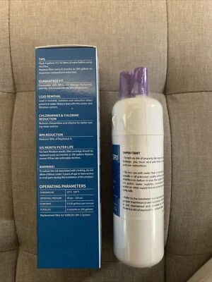 Qty 1 Sureza SR1 Replacement For W10295370A W10295370 EDR1RXD1 Filter Ice water