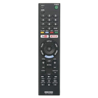 Replace Remote Control RMT-TX300U fit for Sony Smart TV KD-70X690E KD-60X690E