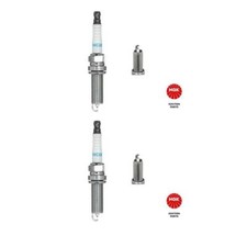 2x NGK 90565 Zündkerze für Nissan Qashqai II J11 J11