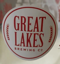 GREAT LAKES BREWING CO CLEVELAND, OHIO "TROPI COASTAL"  SHAKER PINT BEER GLASS